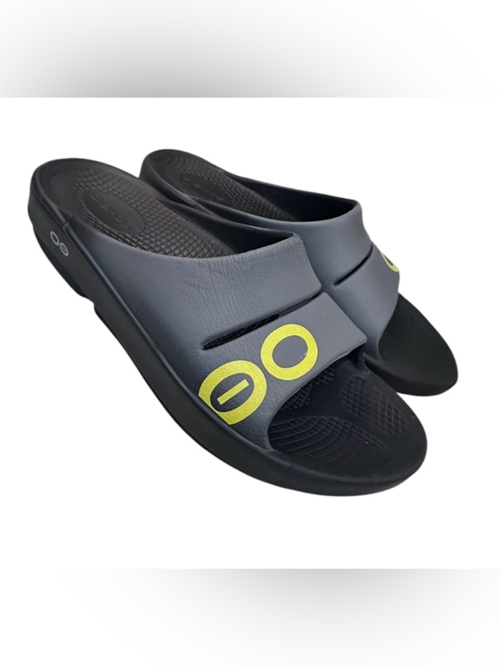 OOFOS OOahh Sport Slides Sandals Shoes Men 7 Women 9
